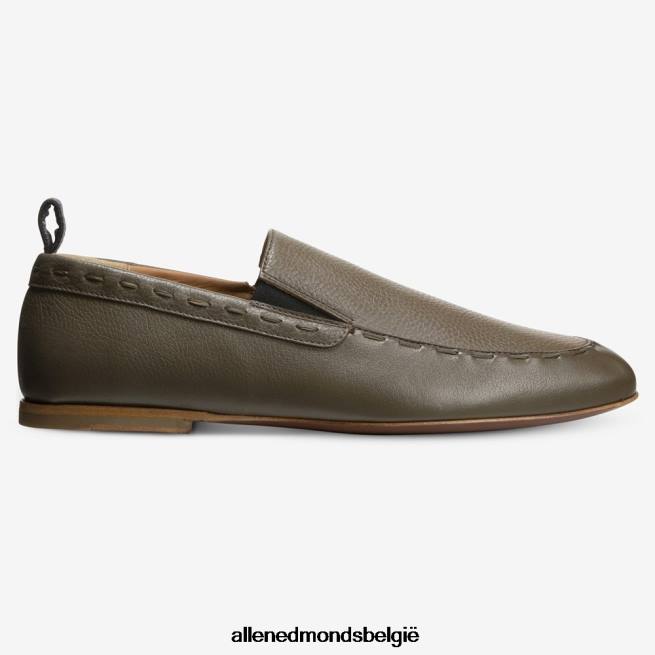 Heren Allen Edmonds Bula casual loafer van Armando Cabral olijf HDSF45124