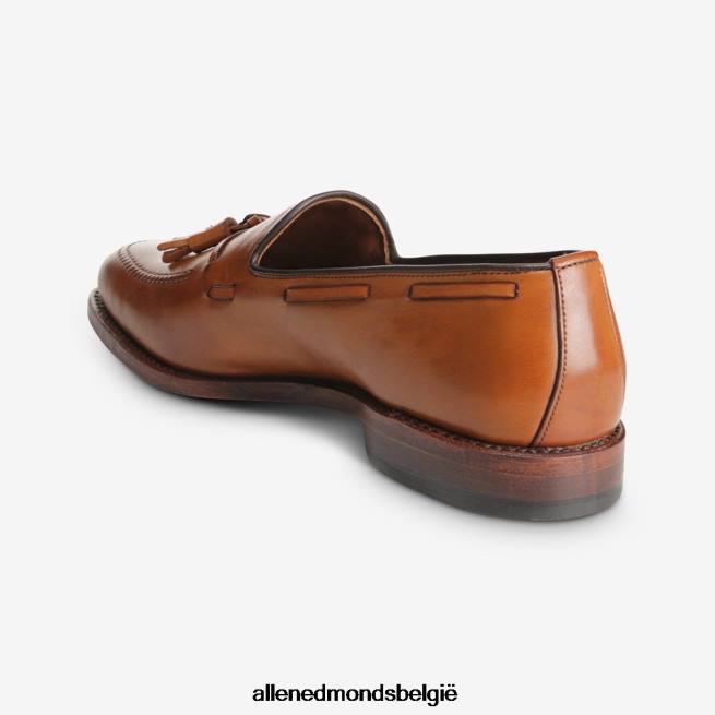 Heren Allen Edmonds Grayson loafer met kwastjes walnoot bruin HDSF4552