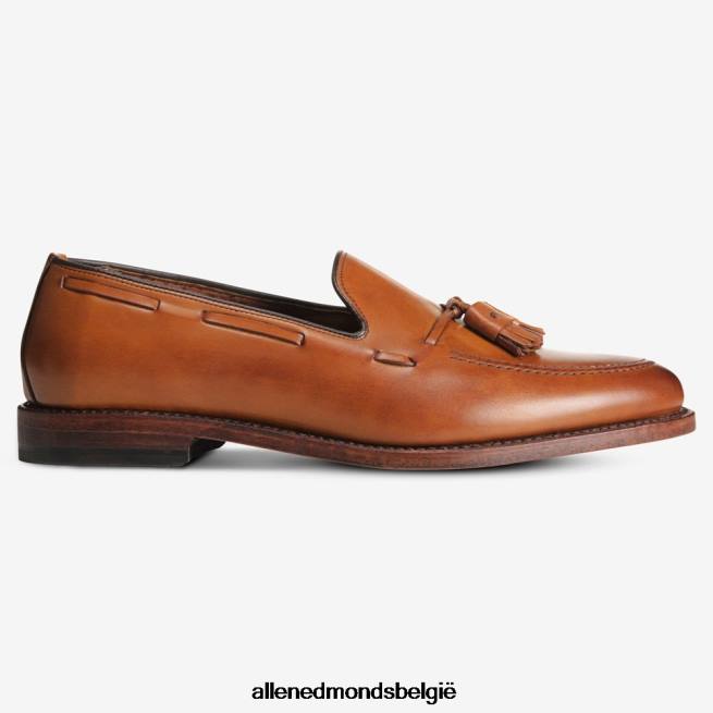 Heren Allen Edmonds Grayson loafer met kwastjes walnoot bruin HDSF4552