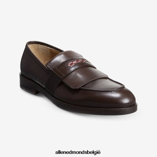 Heren Allen Edmonds bissau geklede loafer van armando cabral cognac HDSF45126