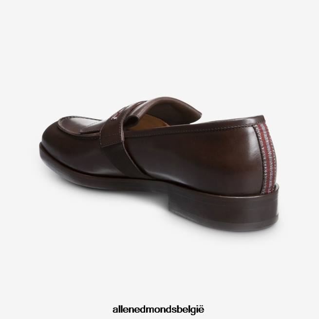 Heren Allen Edmonds bissau geklede loafer van armando cabral cognac HDSF45126