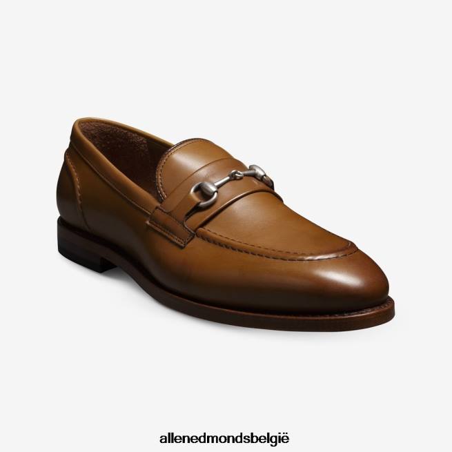 Heren Allen Edmonds randolph bit loafer walnoot leer HDSF45188