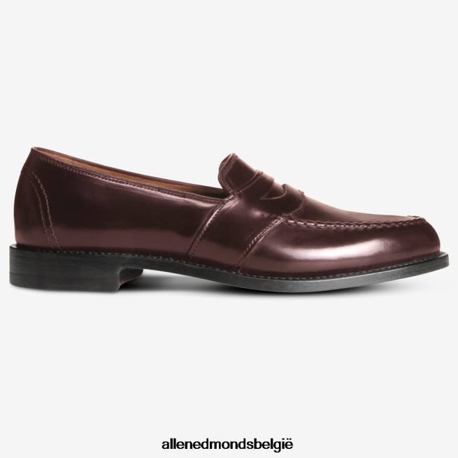 Heren Allen Edmonds randolph shell cordovan penny loafer bordeaux cordovan HDSF45300
