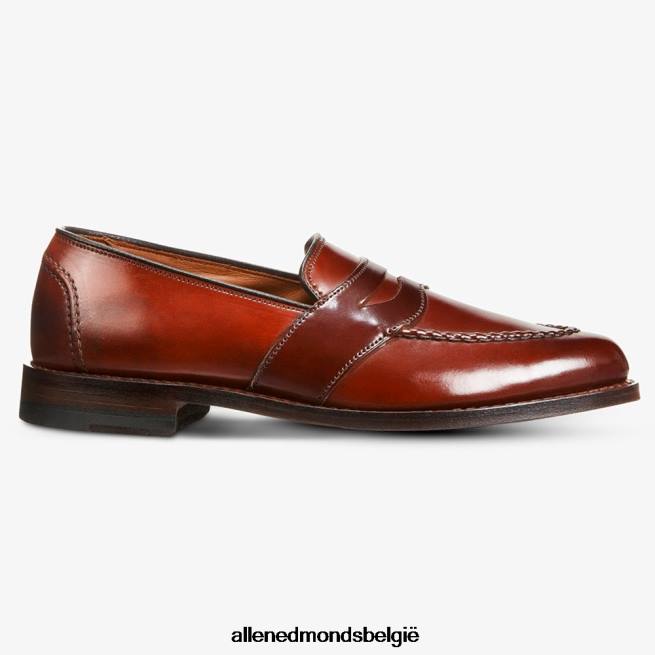 Heren Allen Edmonds randolph shell cordovan penny loafer chili cordovan HDSF45302