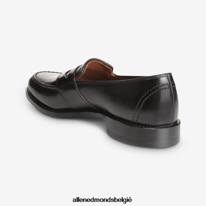 Heren Allen Edmonds randolph shell cordovan penny loafer zwarte cordovan HDSF4534