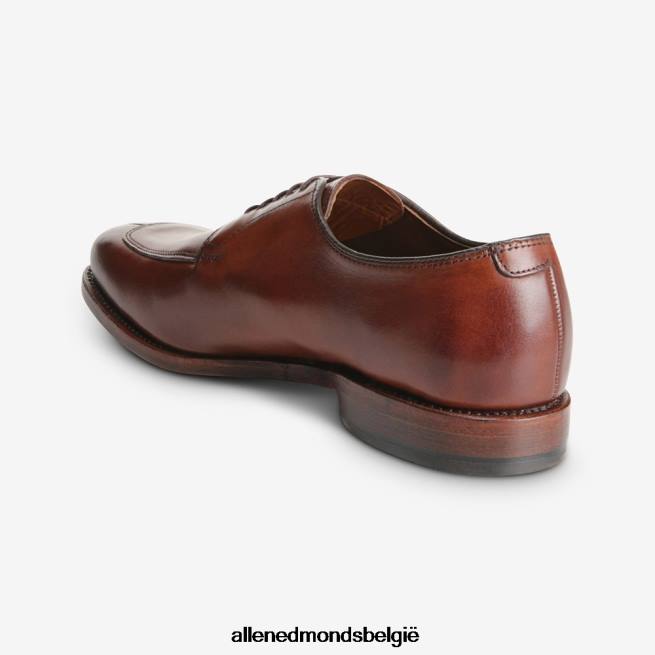 Heren Allen Edmonds delray blucher geklede schoen donkere chili HDSF45374