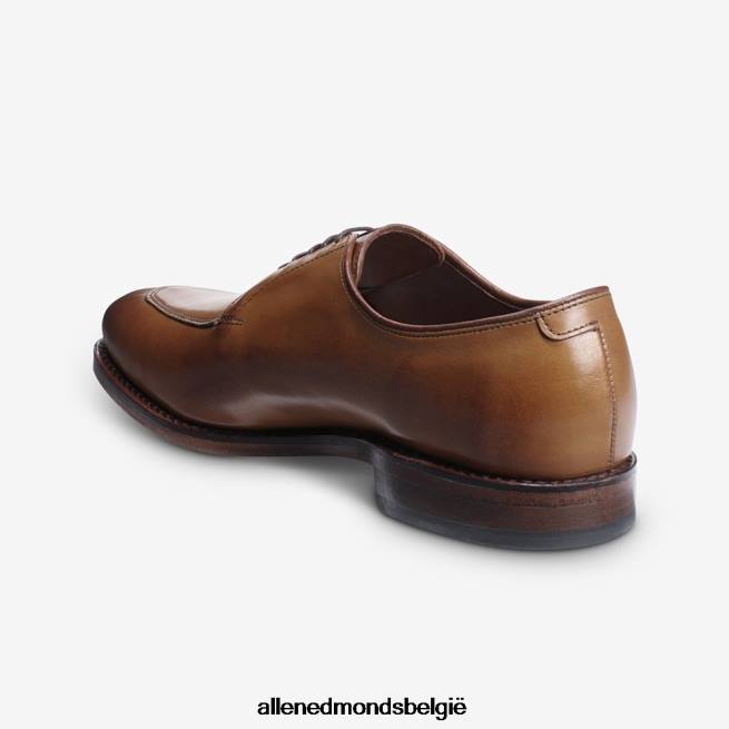 Heren Allen Edmonds delray blucher geklede schoen walnoot bruin HDSF45375