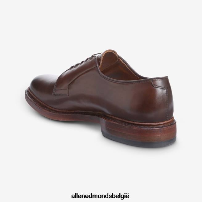 Heren Allen Edmonds leeds geklede blucher schoen met platte neus sigaar HDSF4573