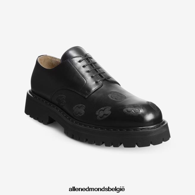 Heren Allen Edmonds oba ii jurk derby door Armando Cabral zwart HDSF4583