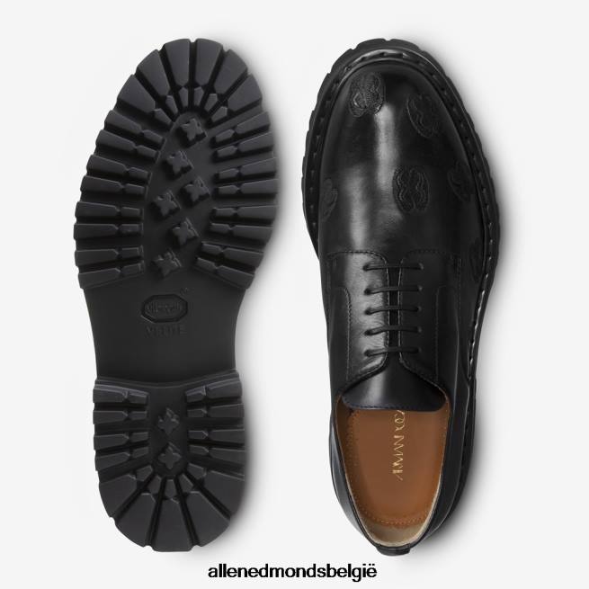 Heren Allen Edmonds oba ii jurk derby door Armando Cabral zwart HDSF4583