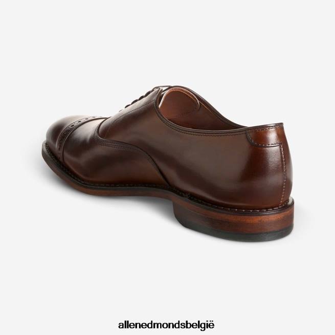 Heren Allen Edmonds oxford geklede schoen met kap op de vijfde avenue mahonie HDSF4543