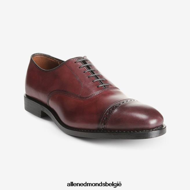 Heren Allen Edmonds oxford geklede schoen met kap op de vijfde avenue ossenbloed HDSF45111