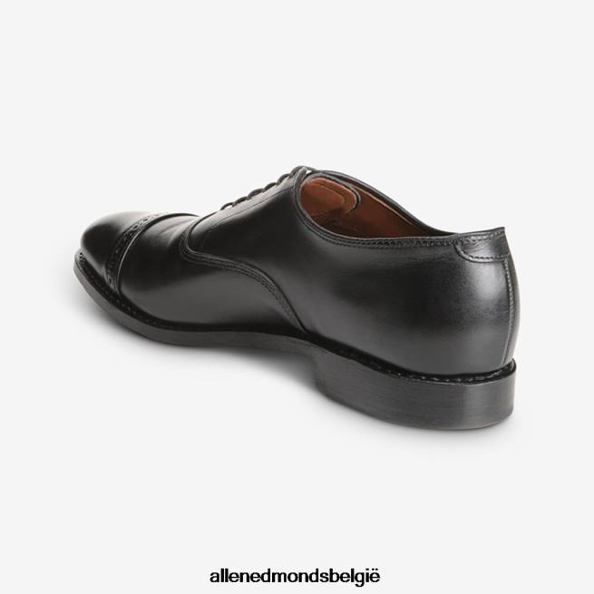 Heren Allen Edmonds oxford geklede schoen met kap op de vijfde avenue zwart HDSF45310