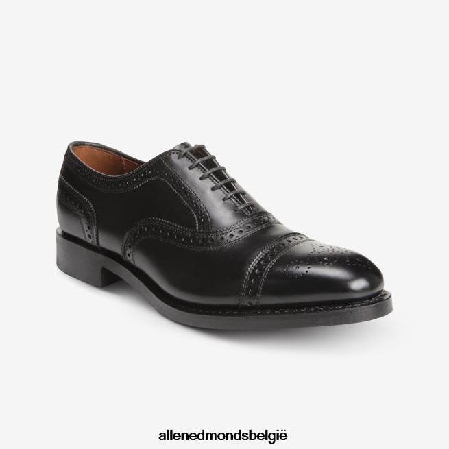 Heren Allen Edmonds oxford geklede schoen met puntige neus en dainite zool zwart HDSF4529