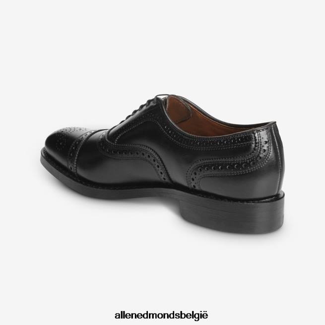 Heren Allen Edmonds oxford geklede schoen met puntige neus en dainite zool zwart HDSF4529