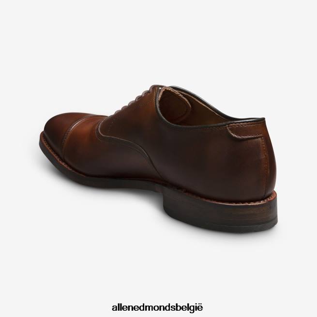 Heren Allen Edmonds park avenue oxford geklede schoen met cap toe donkere chili HDSF451