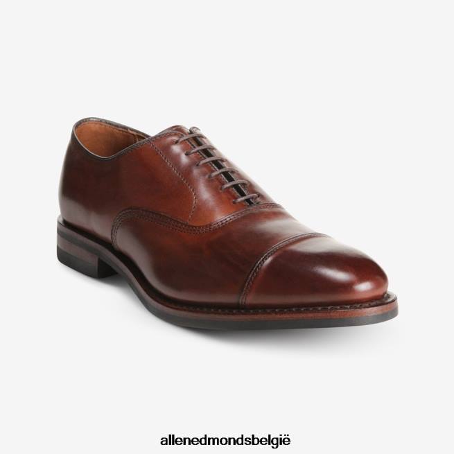 Heren Allen Edmonds park avenue oxford geklede schoen met cap toe en dainite zool donkere chili HDSF4512