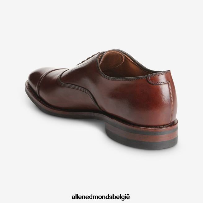 Heren Allen Edmonds park avenue oxford geklede schoen met cap toe en dainite zool donkere chili HDSF4512