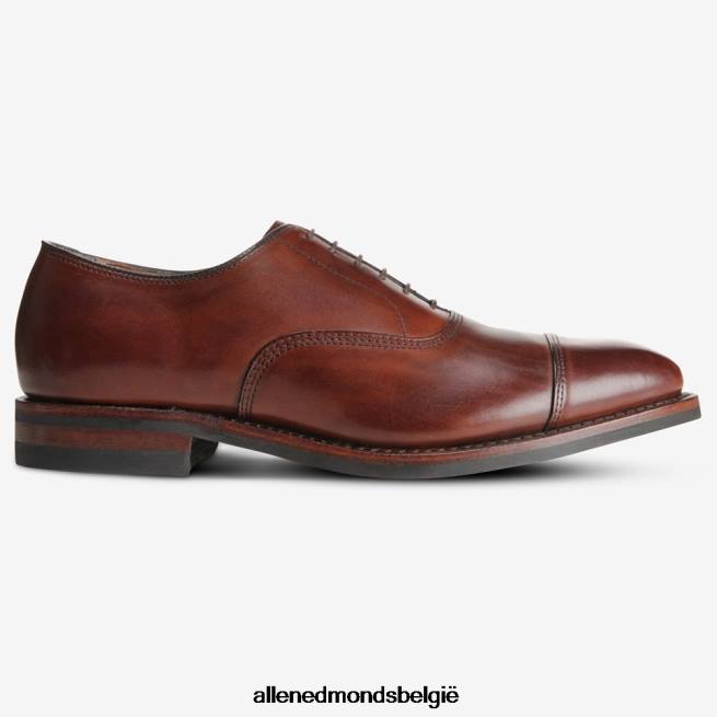 Heren Allen Edmonds park avenue oxford geklede schoen met cap toe en dainite zool donkere chili HDSF4512