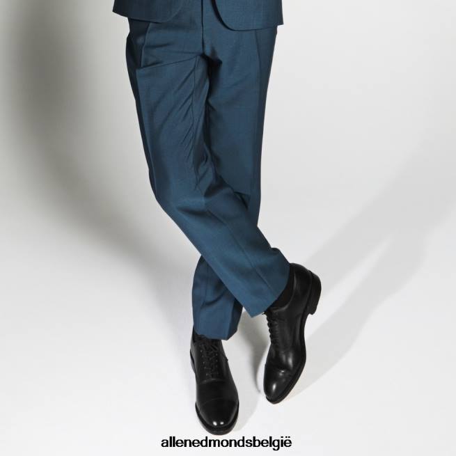 Heren Allen Edmonds park avenue oxford geklede schoen met cap toe zwart HDSF4539