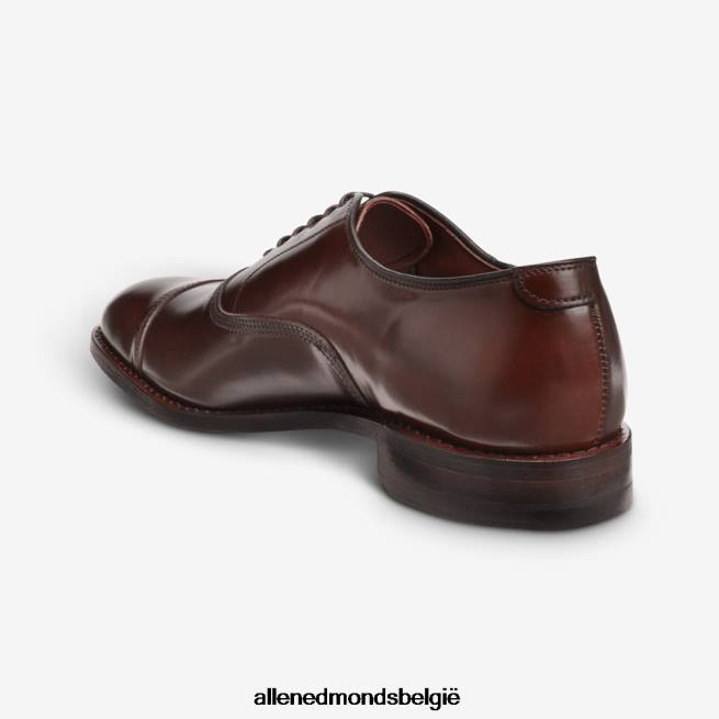 Heren Allen Edmonds park avenue shell cordovan cap-toe oxford geklede schoen chili cordovan HDSF45278