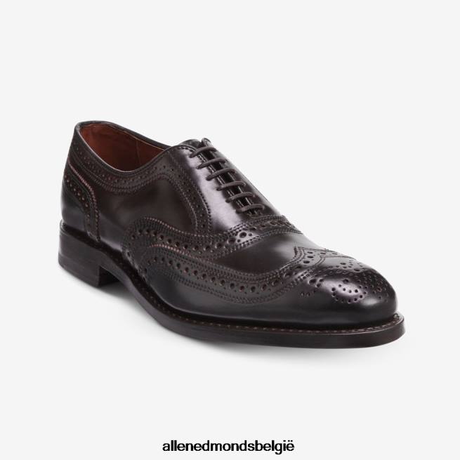 Heren Allen Edmonds cambridge shell cordovan vleugeltip geklede schoen bruin HDSF45325