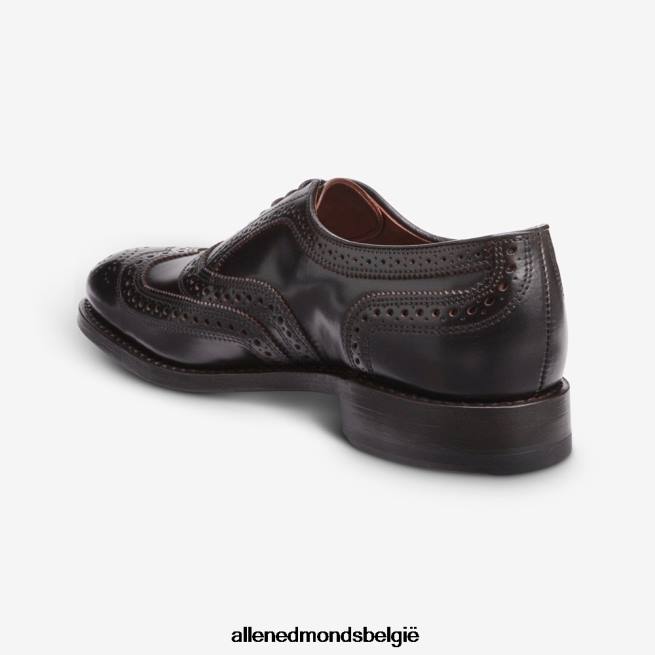 Heren Allen Edmonds cambridge shell cordovan vleugeltip geklede schoen bruin HDSF45325