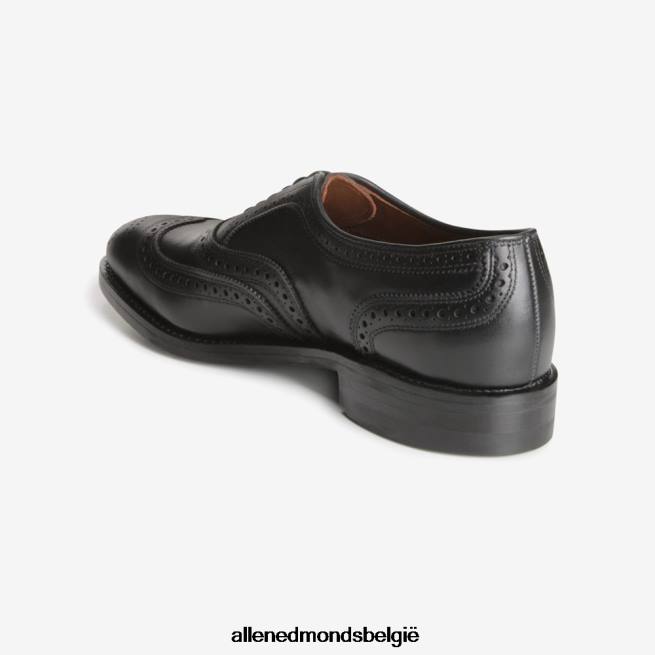 Heren Allen Edmonds mcallister wingtip oxford geklede schoen met dainite zool zwart HDSF45354