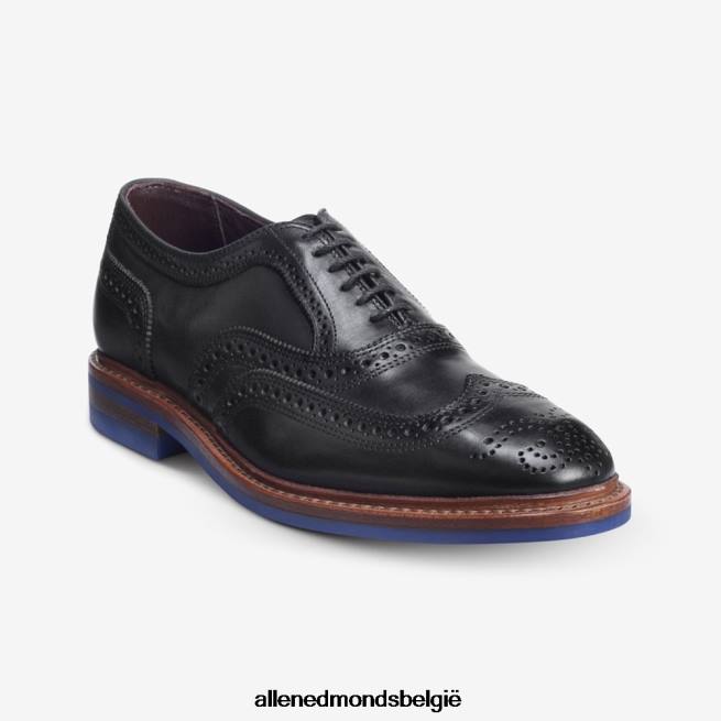 Heren Allen Edmonds mctavish wingtip oxford geklede schoen zwart HDSF45108
