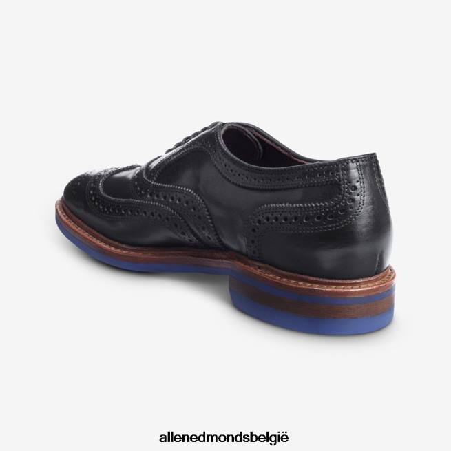 Heren Allen Edmonds mctavish wingtip oxford geklede schoen zwart HDSF45108