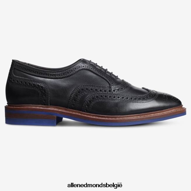 Heren Allen Edmonds mctavish wingtip oxford geklede schoen zwart HDSF45108