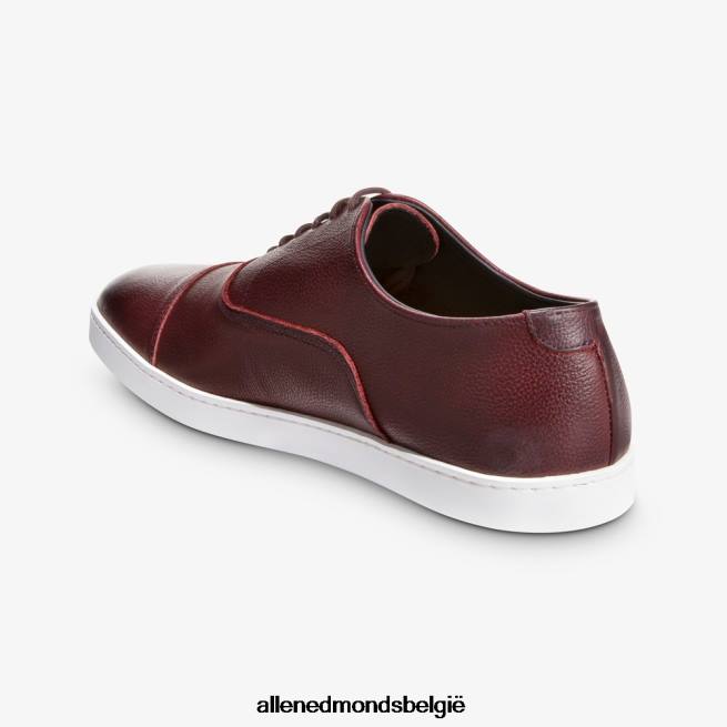 Heren Allen Edmonds park avenue oxford geklede sneaker bordeaux graan HDSF45252