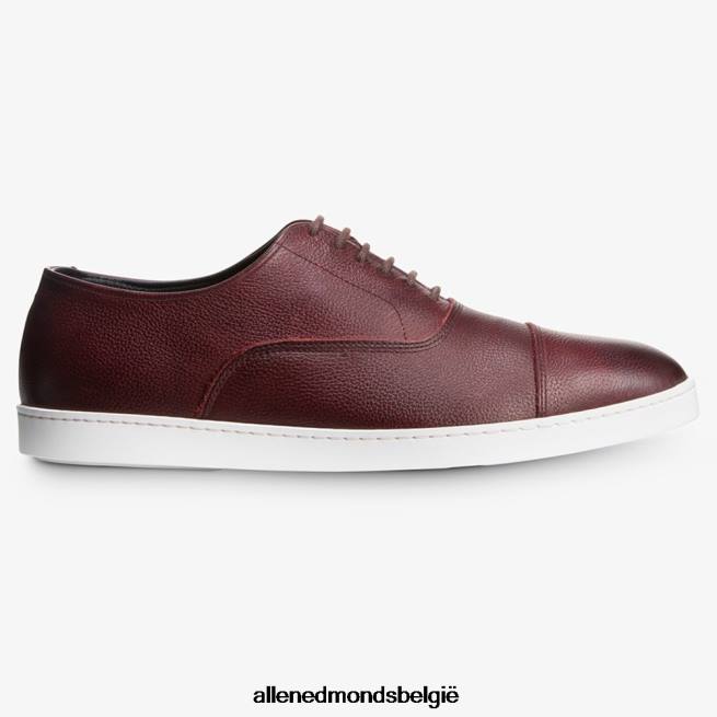 Heren Allen Edmonds park avenue oxford geklede sneaker bordeaux graan HDSF45252