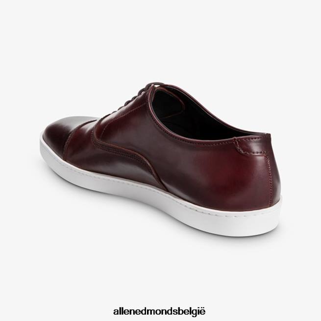 Heren Allen Edmonds park avenue shell cordovan oxford geklede sneaker bordeaux cordovan HDSF45264