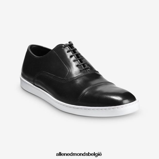 Heren Allen Edmonds park avenue shell cordovan oxford geklede sneaker zwarte cordovan HDSF45265