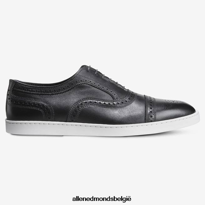 Heren Allen Edmonds strand oxford sneaker zwart HDSF45239