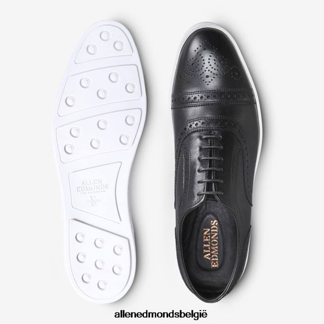 Heren Allen Edmonds strand oxford sneaker zwart HDSF45239