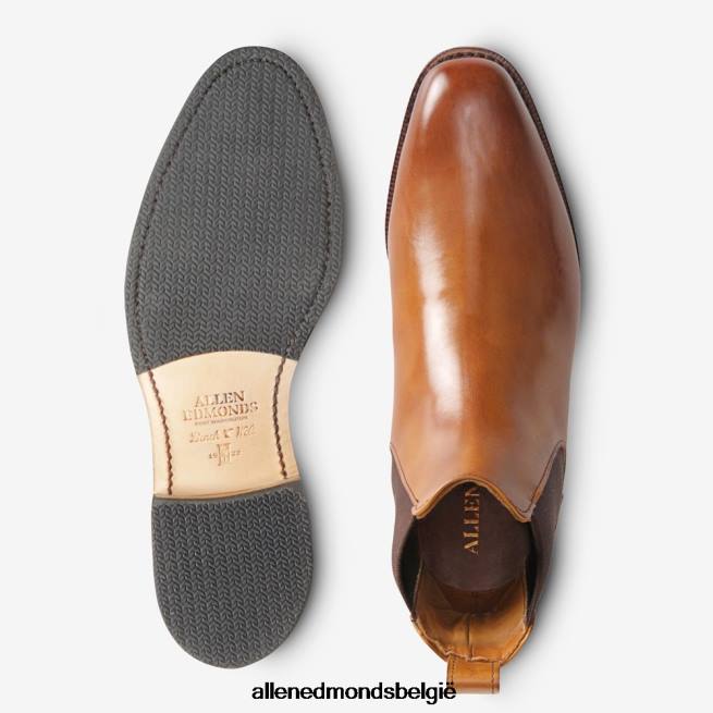 Heren Allen Edmonds Liverpool chelsea geklede laars walnoot bruin HDSF45466