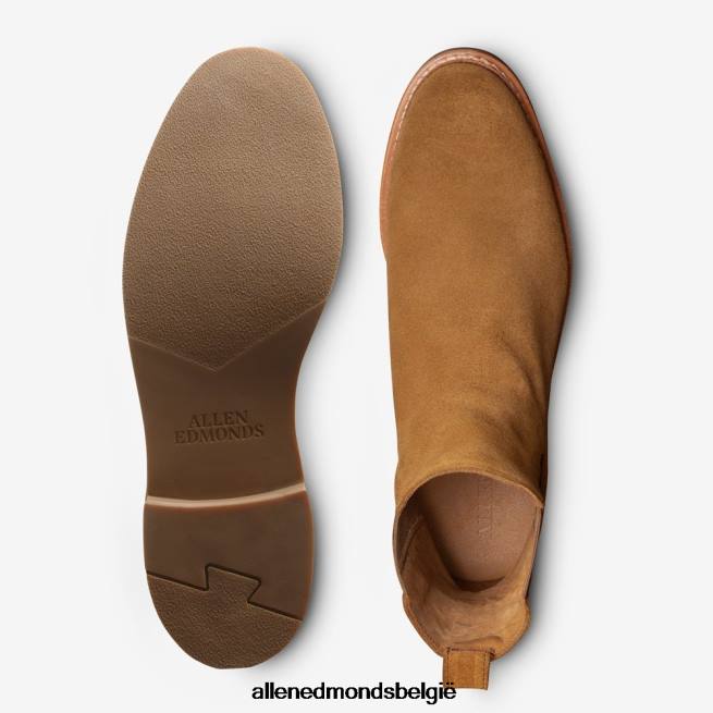 Heren Allen Edmonds denali chelsea laars bruin suède HDSF4562