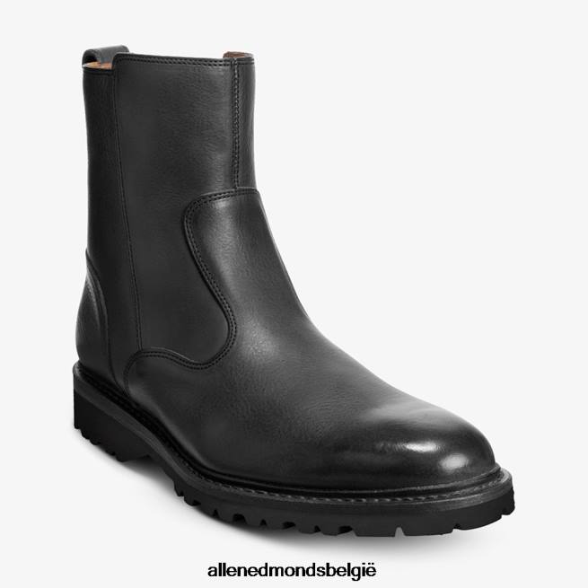 Heren Allen Edmonds ontdekking motorlaars zwart HDSF4595