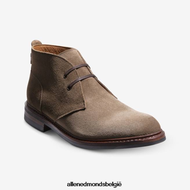 Heren Allen Edmonds chandler chukka laars bruin suède HDSF45380