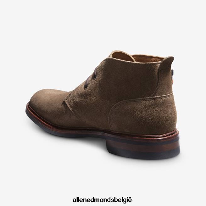 Heren Allen Edmonds chandler chukka laars bruin suède HDSF45380