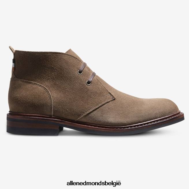 Heren Allen Edmonds chandler chukka laars bruin suède HDSF45380