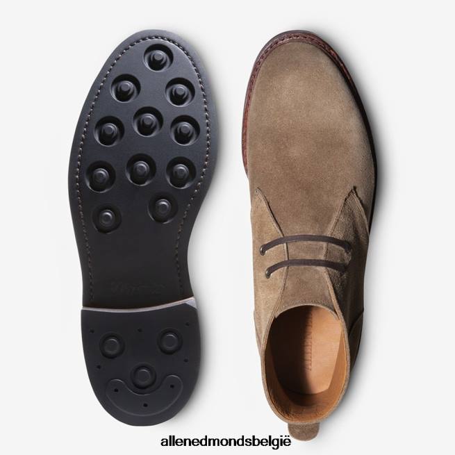 Heren Allen Edmonds chandler chukka laars bruin suède HDSF45380