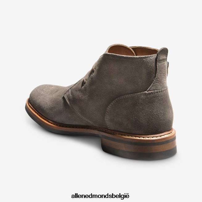 Heren Allen Edmonds chandler chukka laars piombo suède HDSF45379