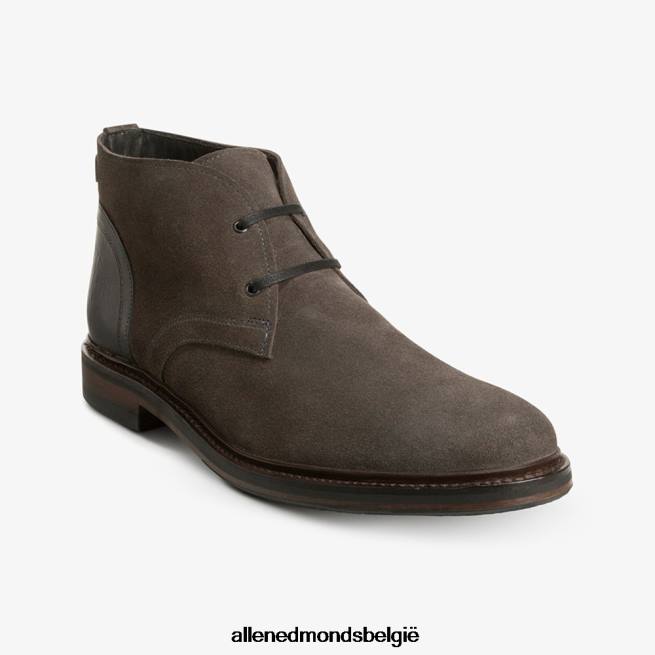 Heren Allen Edmonds cyrus chukka laars grijs suède HDSF45492