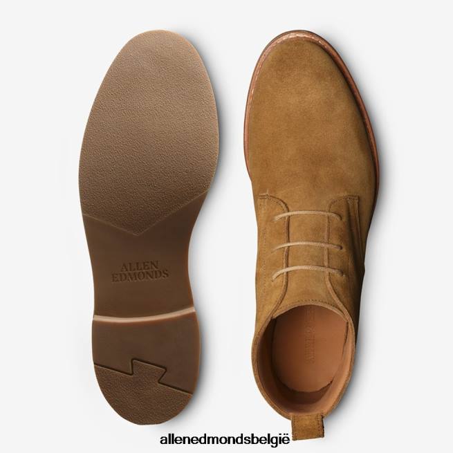 Heren Allen Edmonds denali chukka laars snuif suède HDSF45146