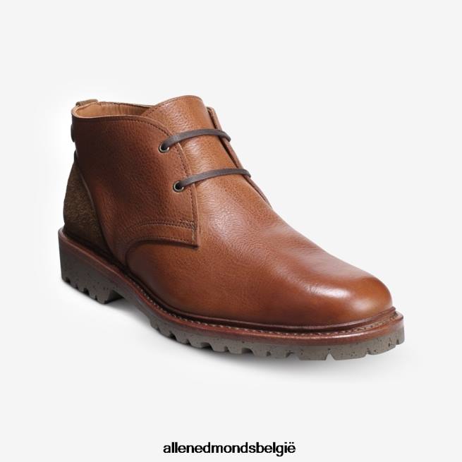 Heren Allen Edmonds ontdekking chukka laars cognac HDSF4556