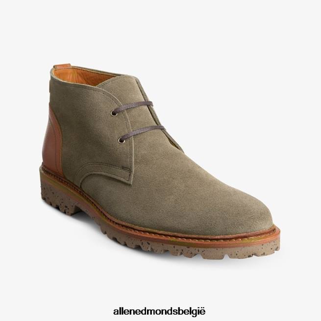 Heren Allen Edmonds ontdekking chukka laars kruidnagel suède HDSF45347