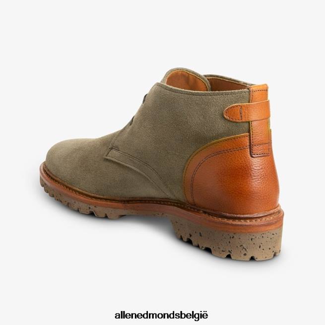 Heren Allen Edmonds ontdekking chukka laars kruidnagel suède HDSF45347
